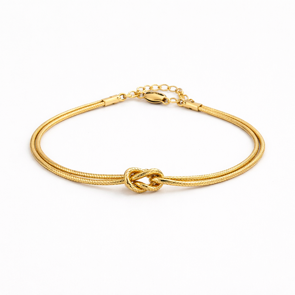 Love Knot Matching Couple Bracelet