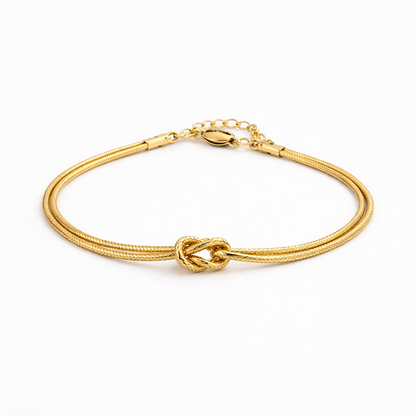 Love Knot Matching Couple Bracelet