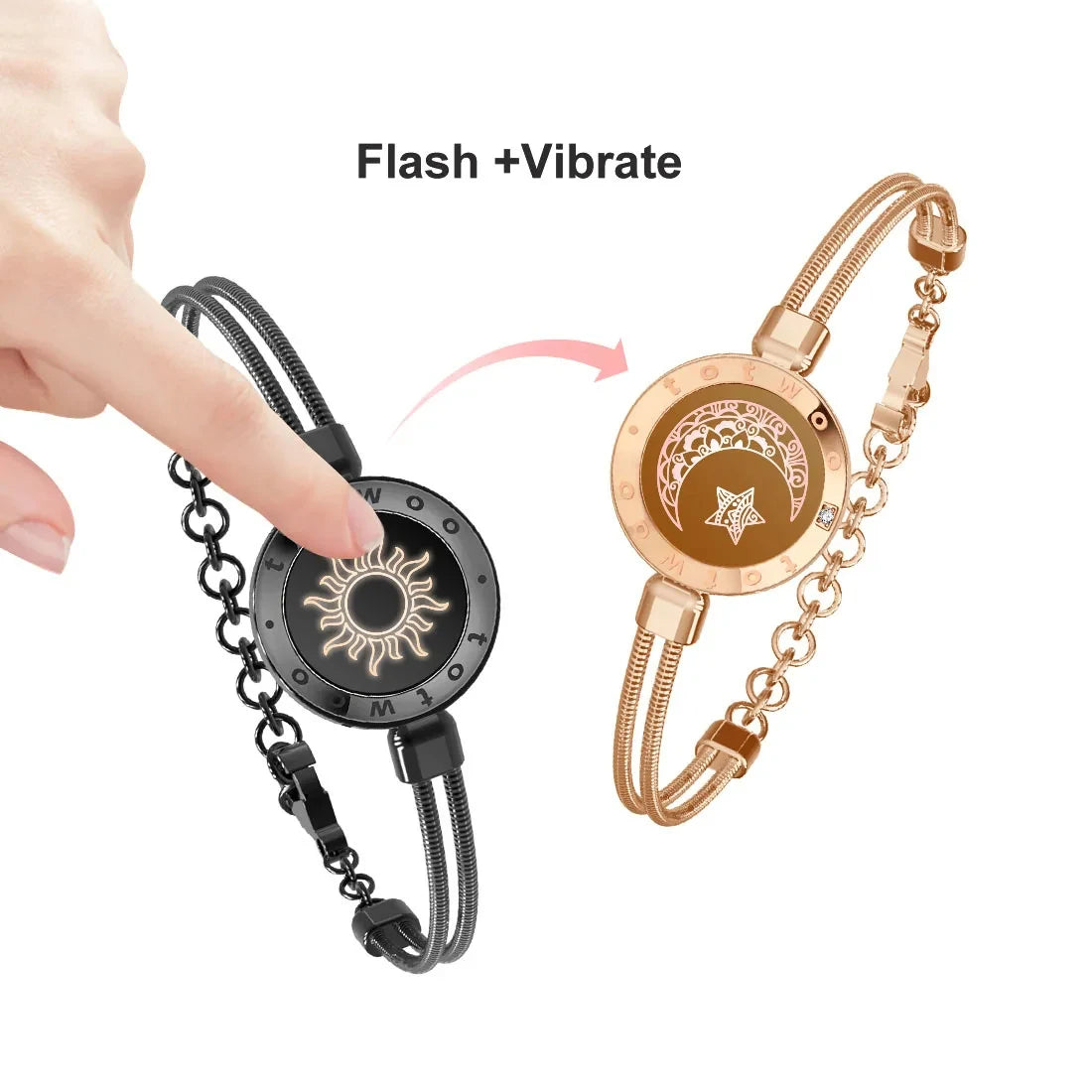 Touch Bracelets for Long Distance Couples